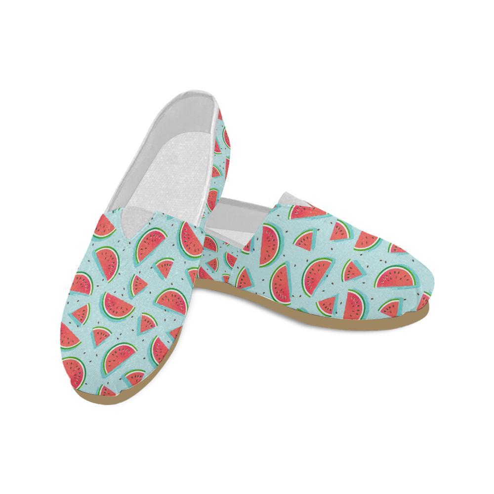 Watermelon Pattern Print Design WM03 Women Casual Shoes-JorJune.com