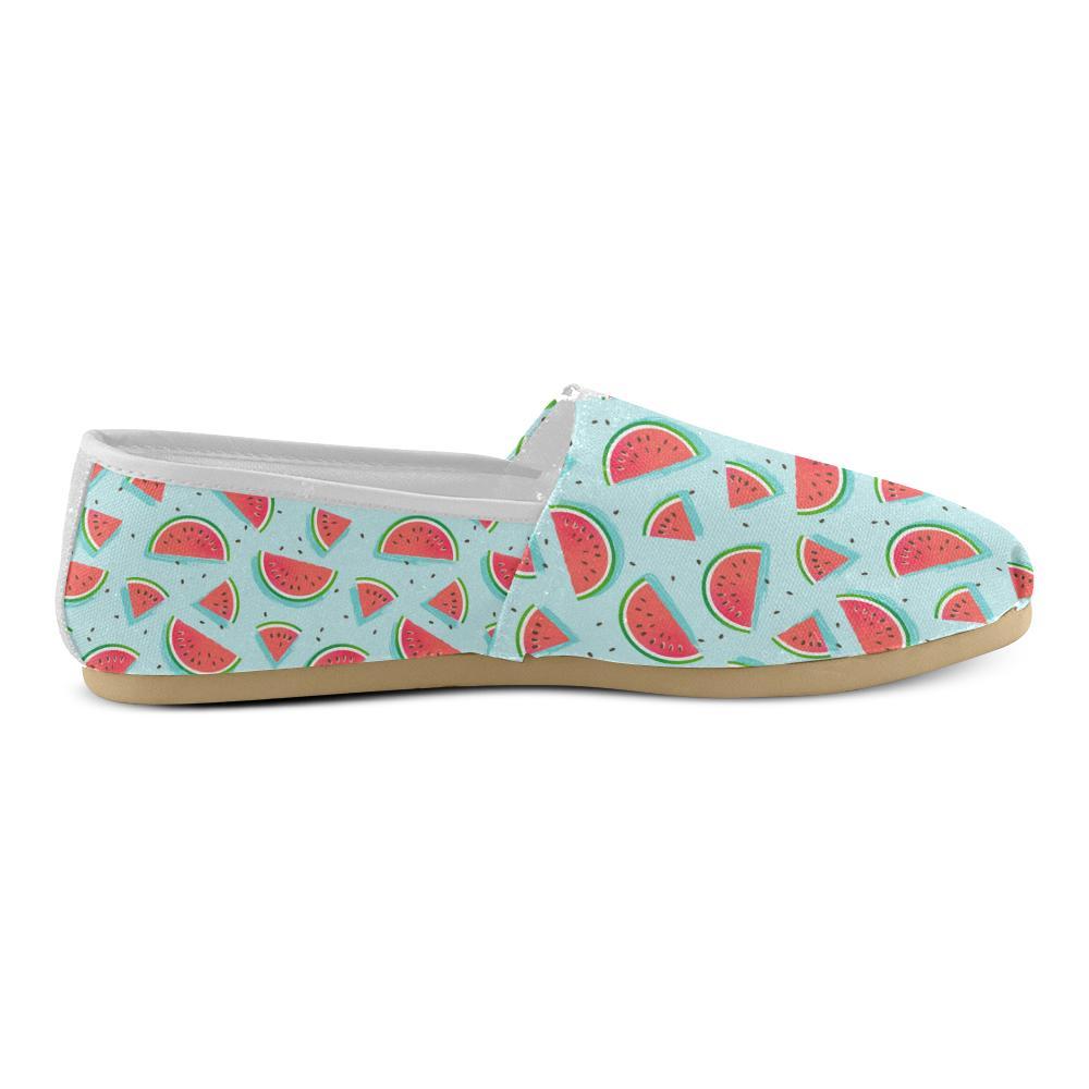 Watermelon Pattern Print Design WM03 Women Casual Shoes-JorJune.com