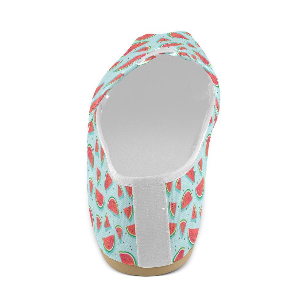 Watermelon Pattern Print Design WM03 Women Casual Shoes-JorJune.com
