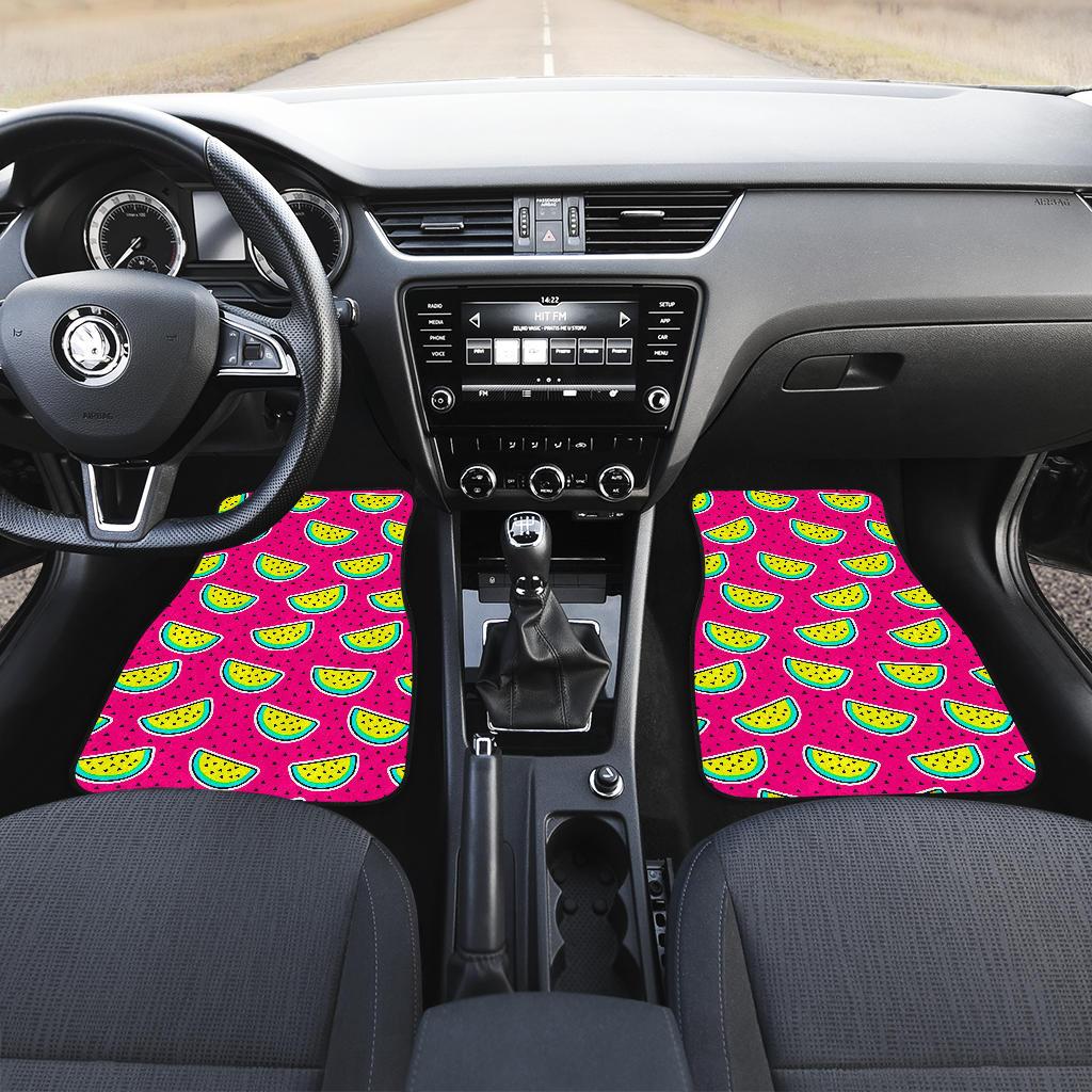 Watermelon Pattern Print Design WM04 Car Floor Mats-JORJUNE.COM