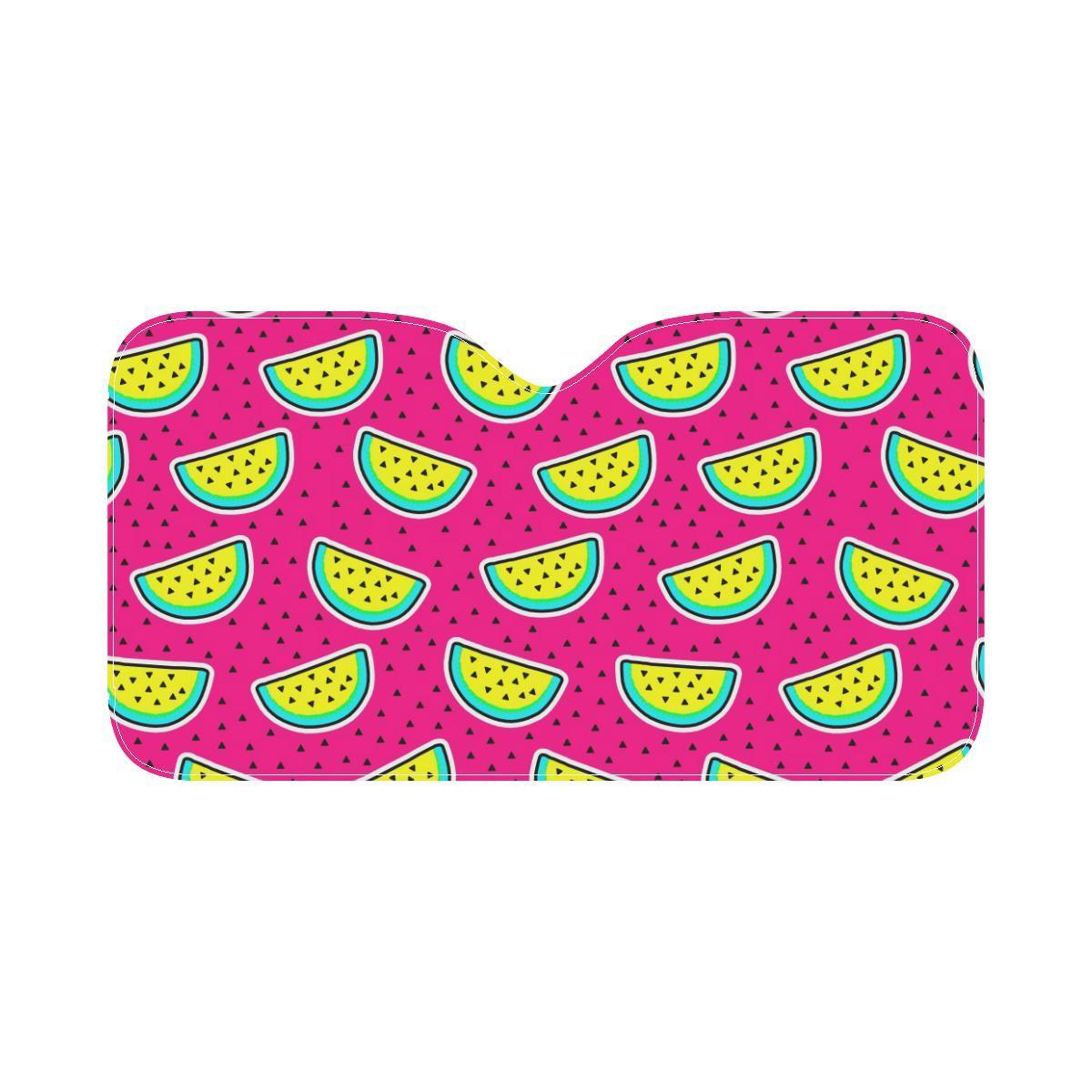 Watermelon Pattern Print Design WM04 Car Sun Shade-JorJune