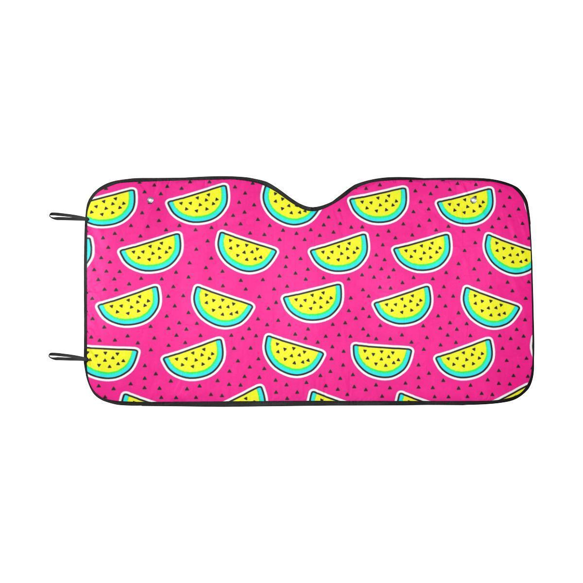Watermelon Pattern Print Design WM04 Car Sun Shade-JorJune