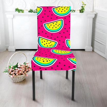 Watermelon Pattern Print Design WM04 Dining Chair Slipcover-JORJUNE.COM