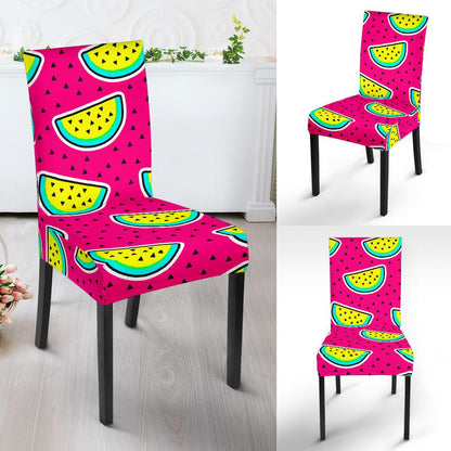 Watermelon Pattern Print Design WM04 Dining Chair Slipcover-JORJUNE.COM