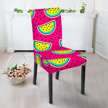 Watermelon Pattern Print Design WM04 Dining Chair Slipcover-JORJUNE.COM