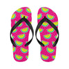 Watermelon Pattern Print Design WM04 Flip Flops-JorJune