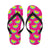 Watermelon Pattern Print Design WM04 Flip Flops-JorJune