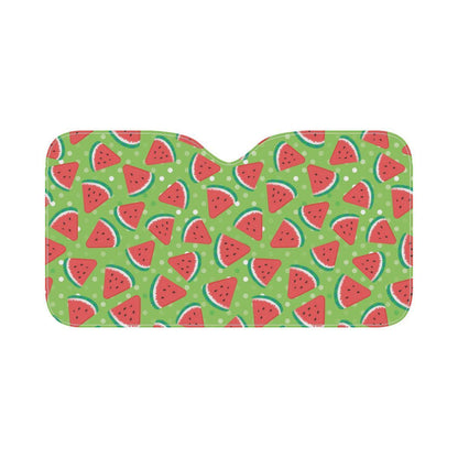Watermelon Pattern Print Design WM05 Car Sun Shade-JorJune
