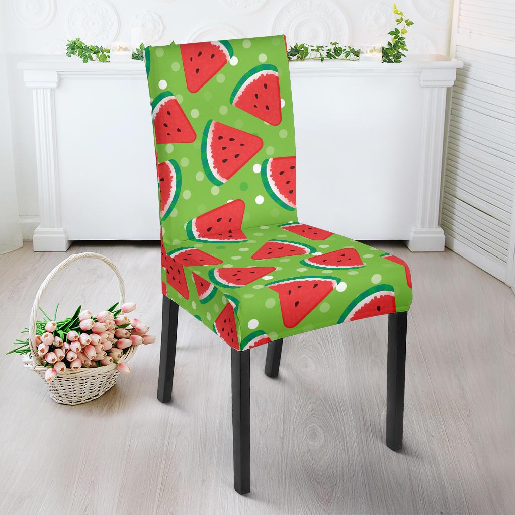 Watermelon Pattern Print Design WM05 Dining Chair Slipcover-JORJUNE.COM