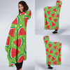 Watermelon Pattern Print Design WM05 Hooded Blanket-JORJUNE.COM