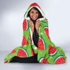 Watermelon Pattern Print Design WM05 Hooded Blanket-JORJUNE.COM