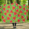 Watermelon Pattern Print Design WM05 Hooded Blanket-JORJUNE.COM