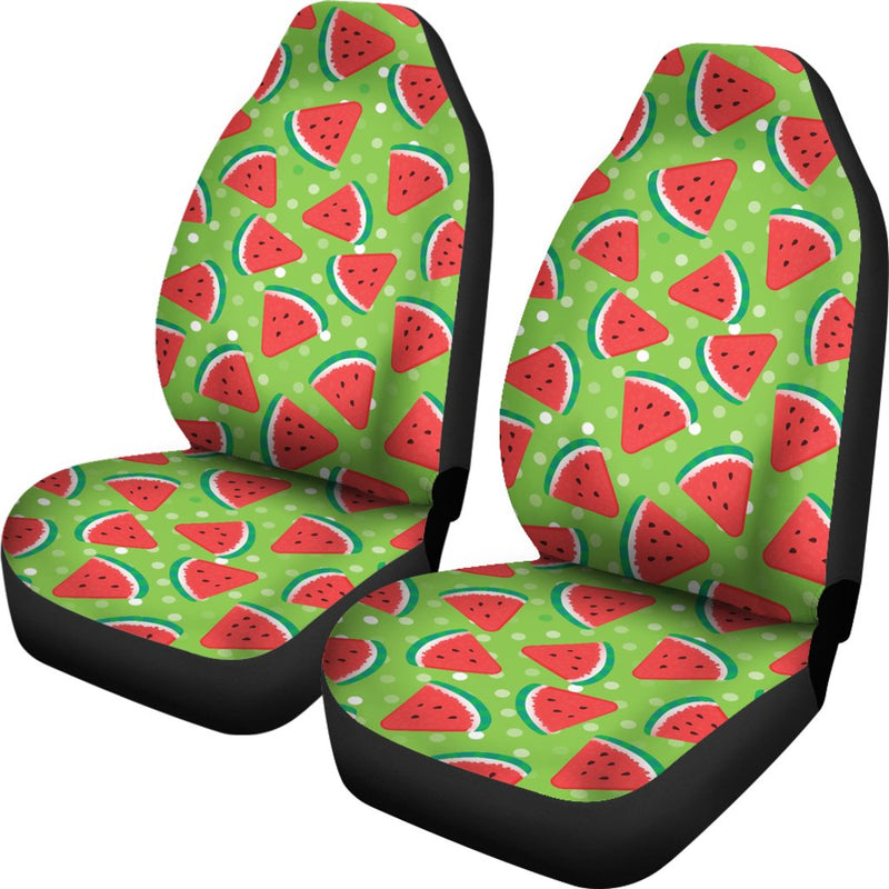 Watermelon Pattern Print Design WM05 Universal Fit Car Seat Covers-JorJune