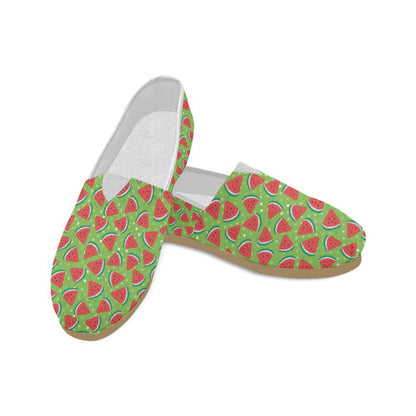 Watermelon Pattern Print Design WM05 Women Casual Shoes-JorJune.com
