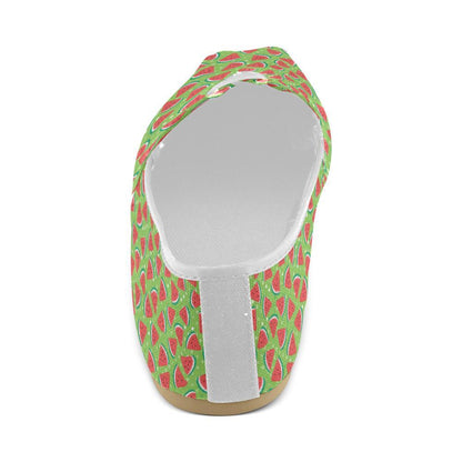 Watermelon Pattern Print Design WM05 Women Casual Shoes-JorJune.com