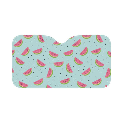 Watermelon Pattern Print Design WM06 Car Sun Shade-JorJune