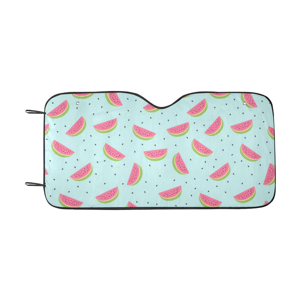Watermelon Pattern Print Design WM06 Car Sun Shade-JorJune