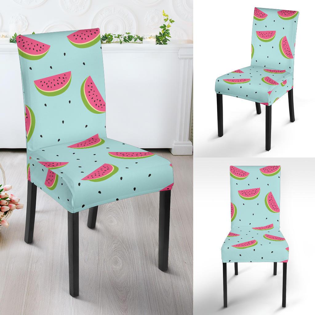 Watermelon Pattern Print Design WM06 Dining Chair Slipcover-JORJUNE.COM
