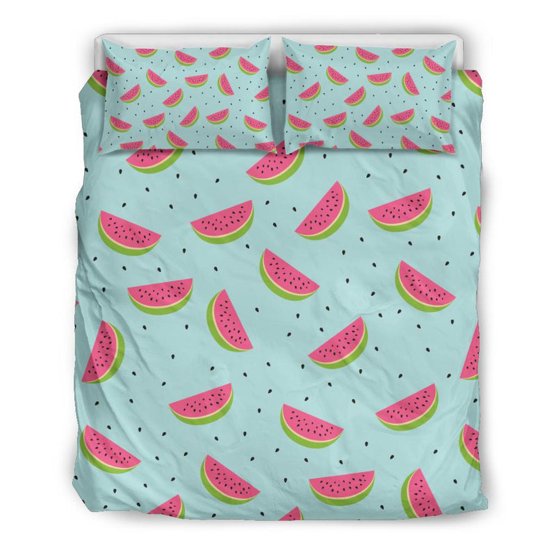 Watermelon Pattern Print Design WM06 Duvet Cover Bedding Set-JORJUNE.COM