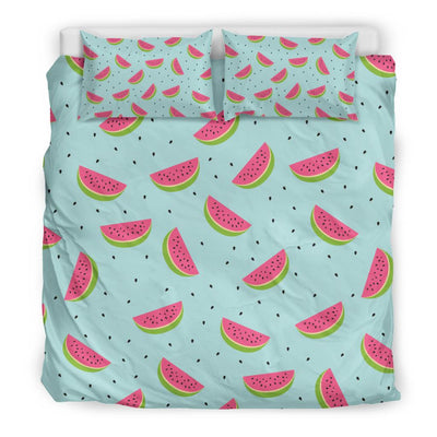Watermelon Pattern Print Design WM06 Duvet Cover Bedding Set-JORJUNE.COM