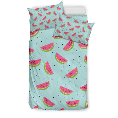 Watermelon Pattern Print Design WM06 Duvet Cover Bedding Set-JORJUNE.COM