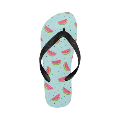 Watermelon Pattern Print Design WM06 Flip Flops-JorJune