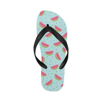 Watermelon Pattern Print Design WM06 Flip Flops-JorJune