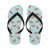 Watermelon Pattern Print Design WM06 Flip Flops-JorJune