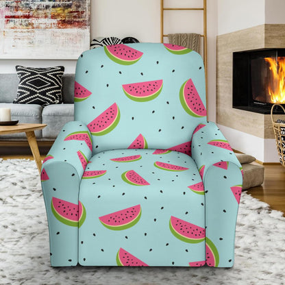 Watermelon Pattern Print Design WM06 Recliner Slipcover-JORJUNE.COM