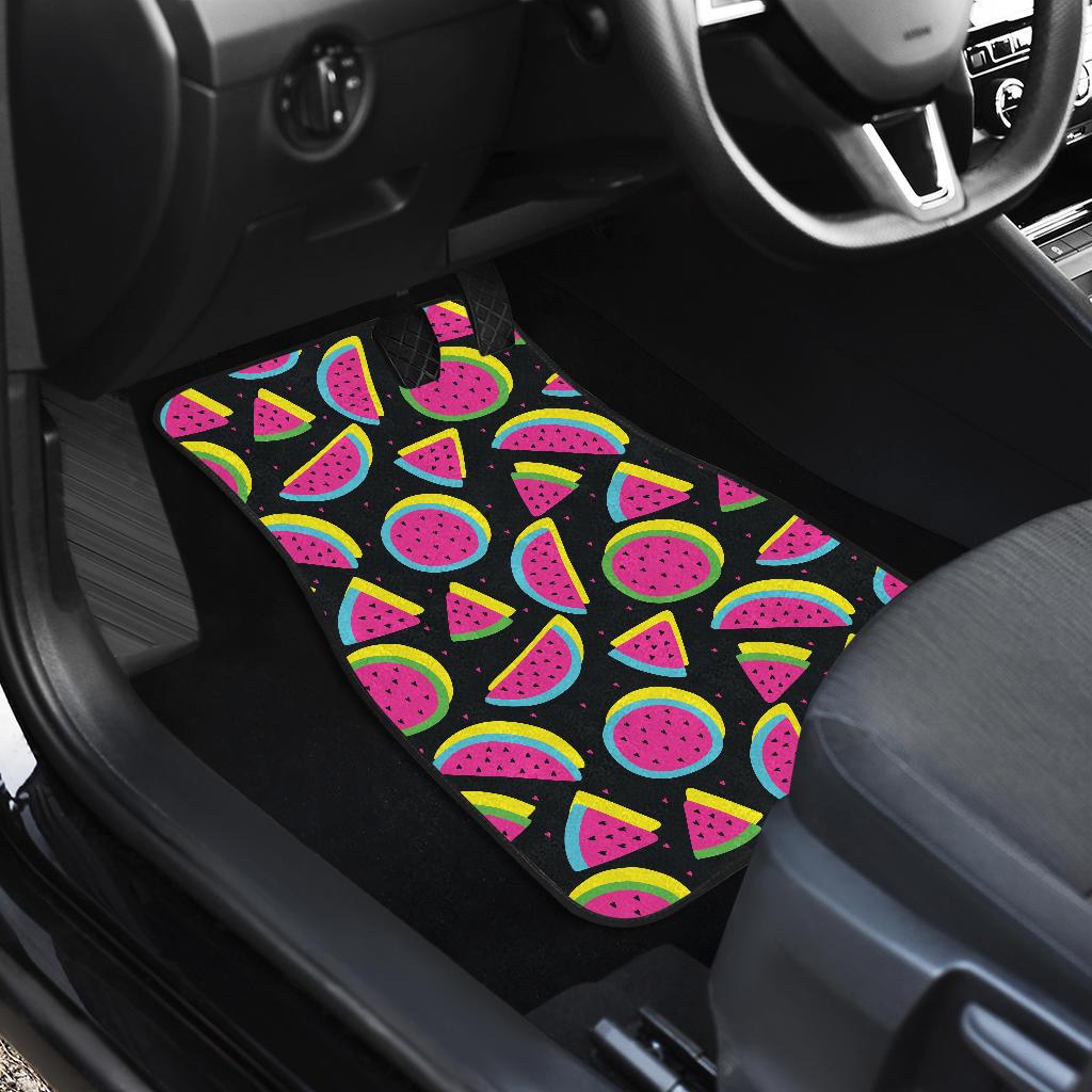 Watermelon Pattern Print Design WM07 Car Floor Mats-JORJUNE.COM
