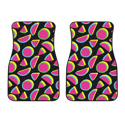 Watermelon Pattern Print Design WM07 Car Floor Mats-JORJUNE.COM