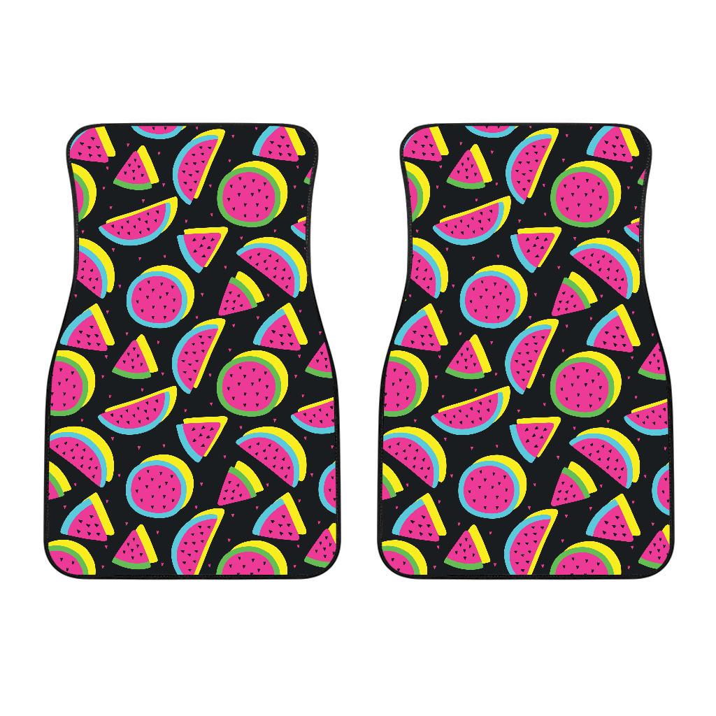 Watermelon Pattern Print Design WM07 Car Floor Mats-JORJUNE.COM