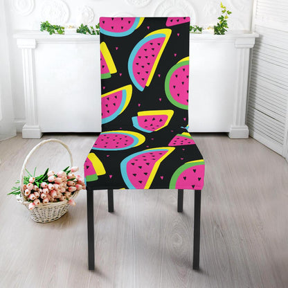 Watermelon Pattern Print Design WM07 Dining Chair Slipcover-JORJUNE.COM