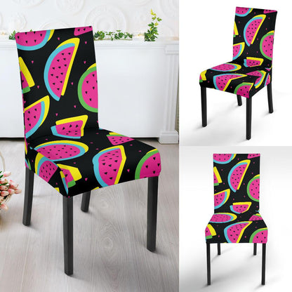 Watermelon Pattern Print Design WM07 Dining Chair Slipcover-JORJUNE.COM