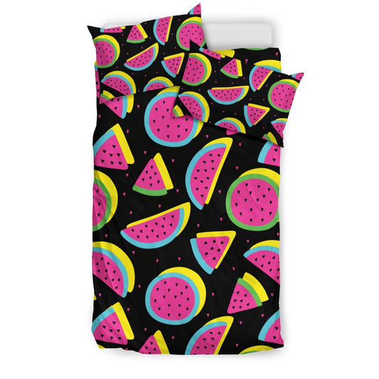 Watermelon Pattern Print Design WM07 Duvet Cover Bedding Set-JORJUNE.COM