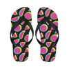 Watermelon Pattern Print Design WM07 Flip Flops-JorJune