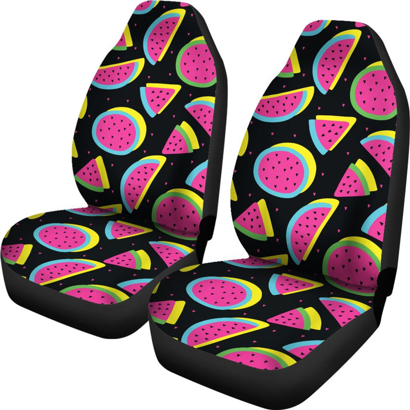 Watermelon Pattern Print Design WM07 Universal Fit Car Seat Covers-JorJune