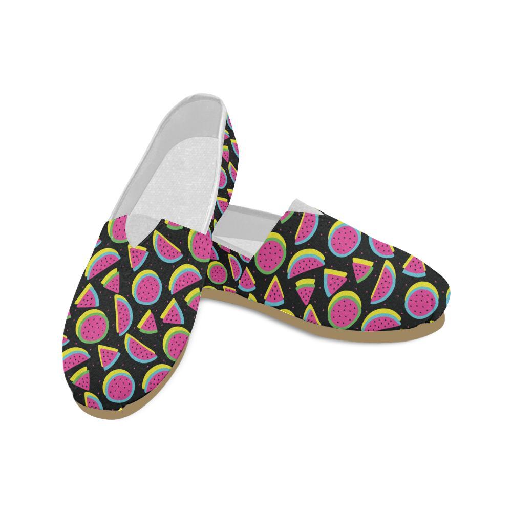 Watermelon Pattern Print Design WM07 Women Casual Shoes-JorJune.com
