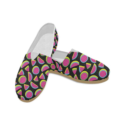 Watermelon Pattern Print Design WM07 Women Casual Shoes-JorJune.com