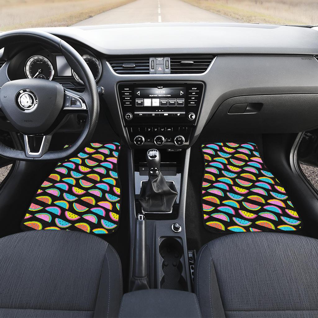 Watermelon Pattern Print Design WM08 Car Floor Mats-JORJUNE.COM