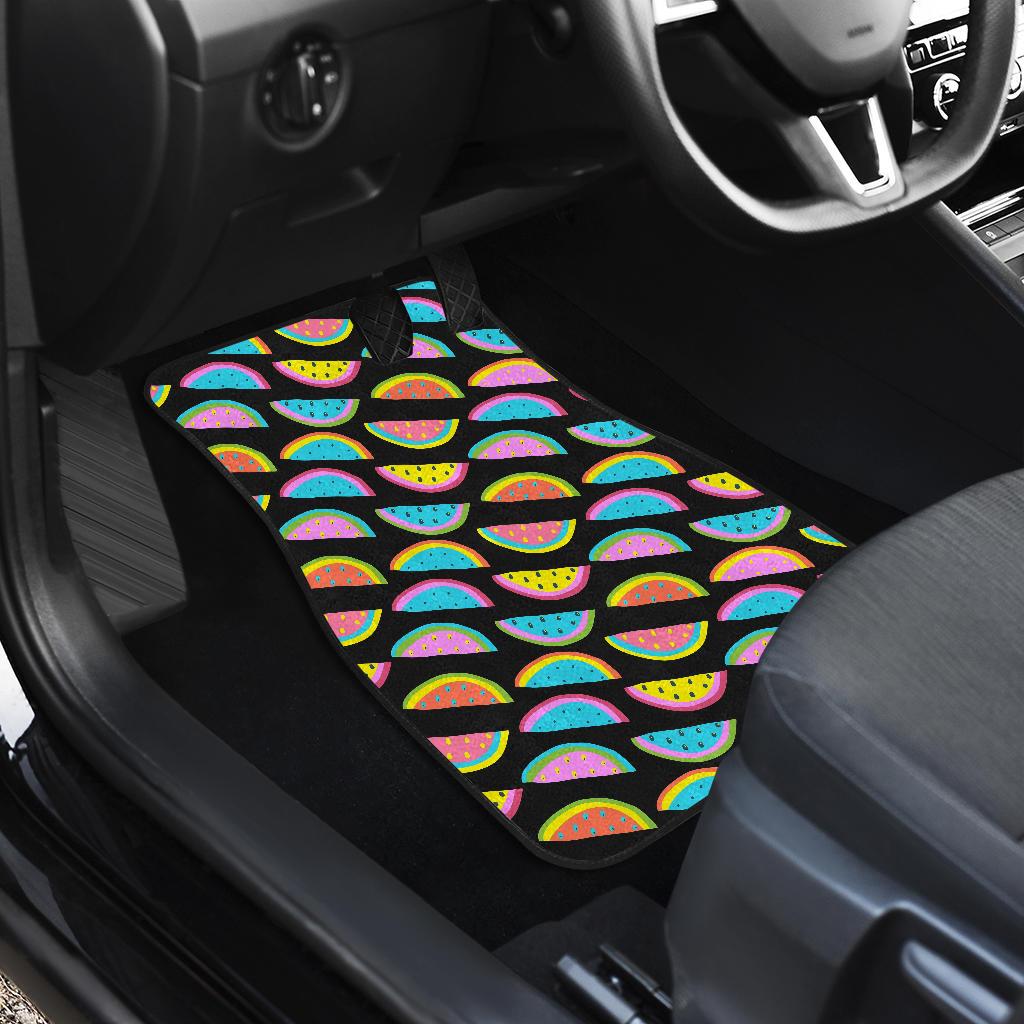 Watermelon Pattern Print Design WM08 Car Floor Mats-JORJUNE.COM