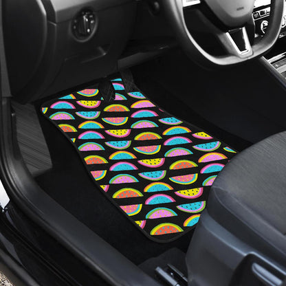 Watermelon Pattern Print Design WM08 Car Floor Mats-JORJUNE.COM