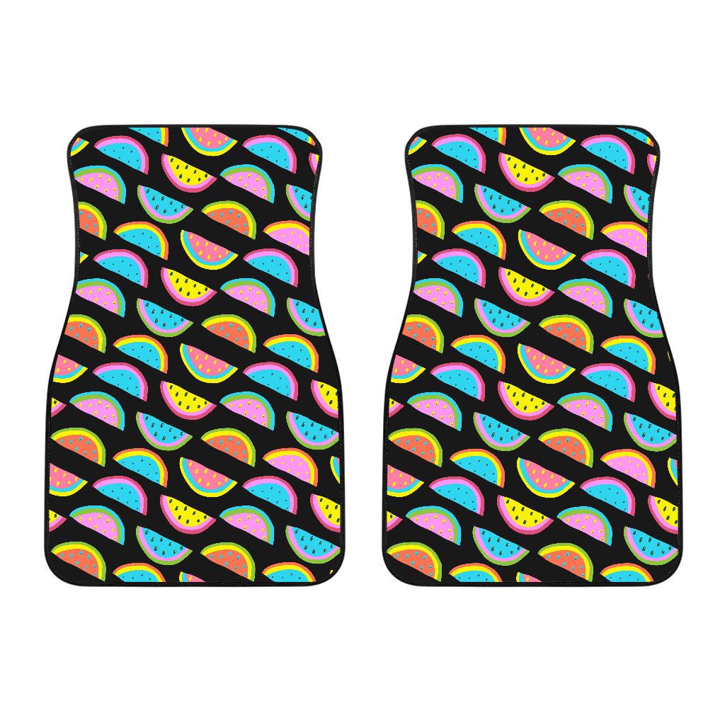 Watermelon Pattern Print Design WM08 Car Floor Mats-JORJUNE.COM