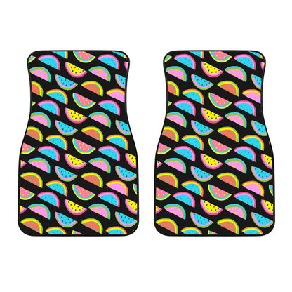 Watermelon Pattern Print Design WM08 Car Floor Mats-JORJUNE.COM