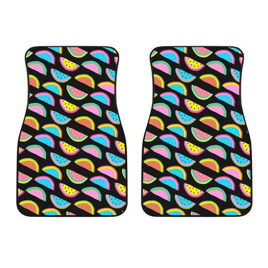 Watermelon Pattern Print Design WM08 Car Floor Mats-JORJUNE.COM