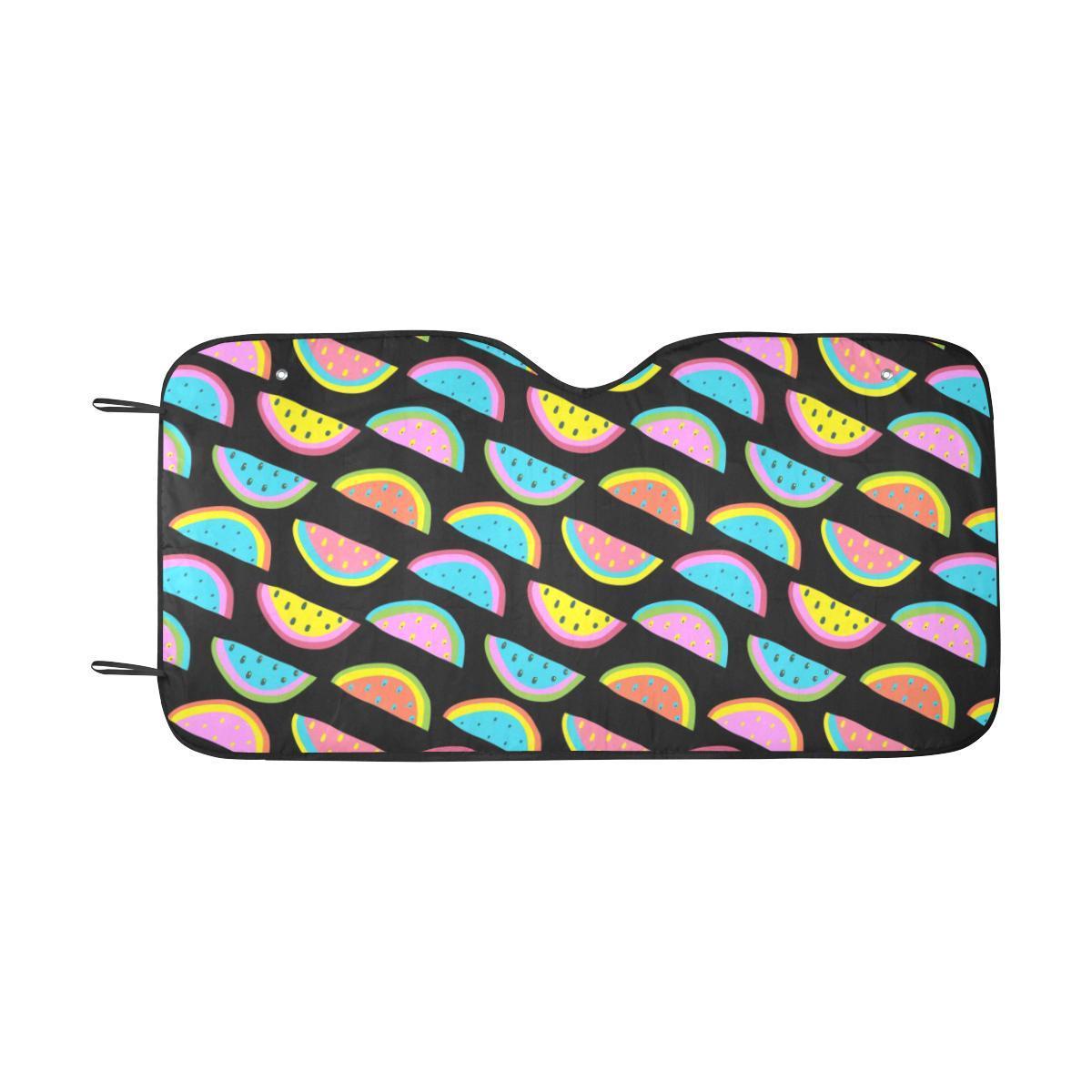 Watermelon Pattern Print Design WM08 Car Sun Shade-JorJune