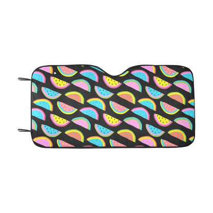 Watermelon Pattern Print Design WM08 Car Sun Shade-JorJune