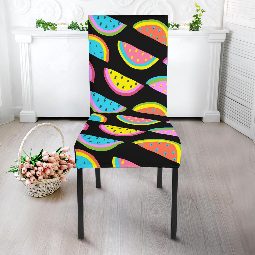 Watermelon Pattern Print Design WM08 Dining Chair Slipcover-JORJUNE.COM