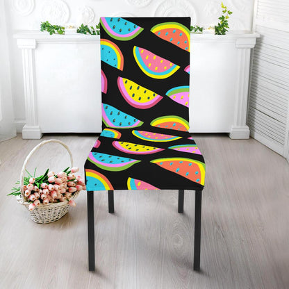 Watermelon Pattern Print Design WM08 Dining Chair Slipcover-JORJUNE.COM