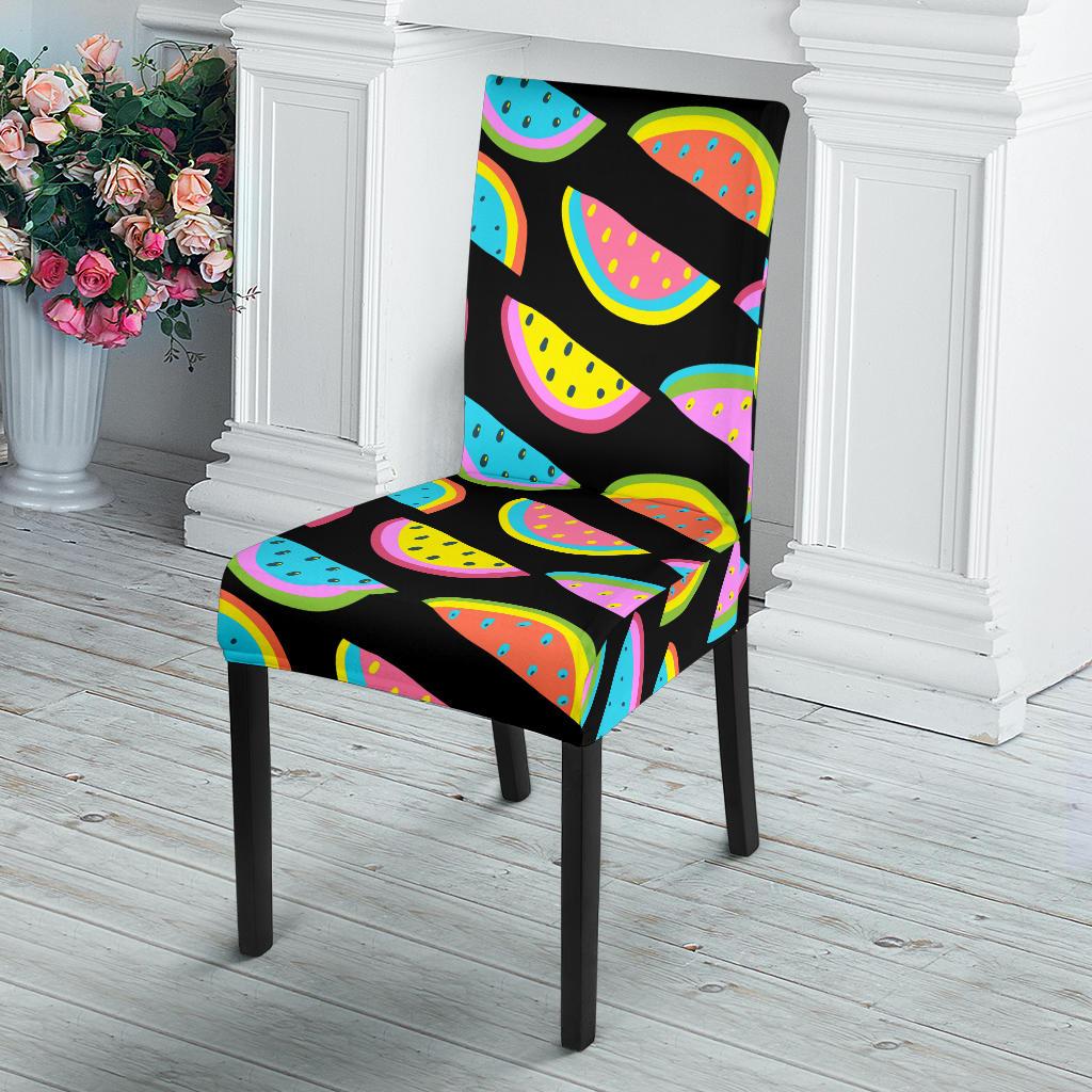 Watermelon Pattern Print Design WM08 Dining Chair Slipcover-JORJUNE.COM